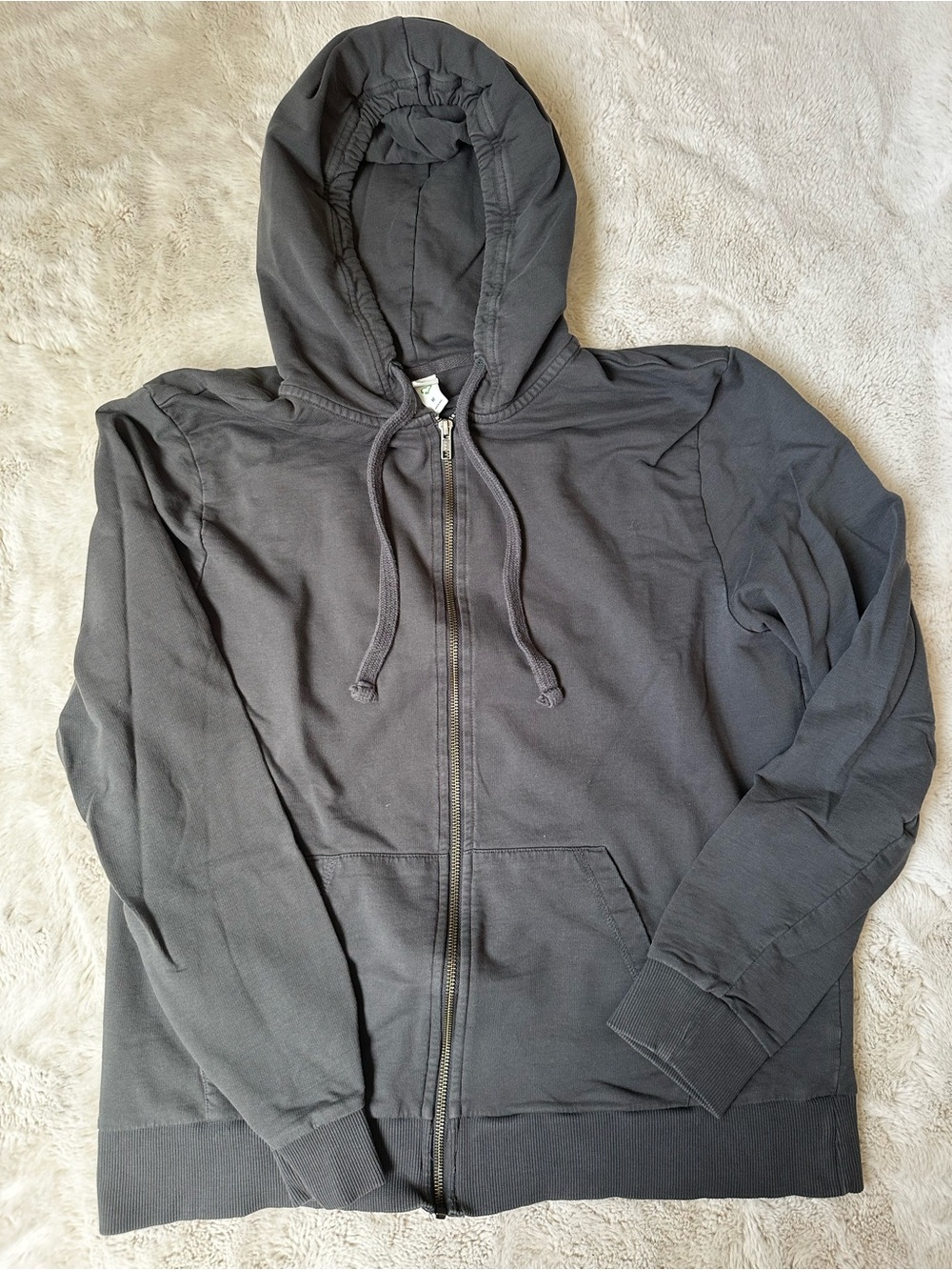 Men's Full-Zip Hoodie Sweatshirt - Dark Gray